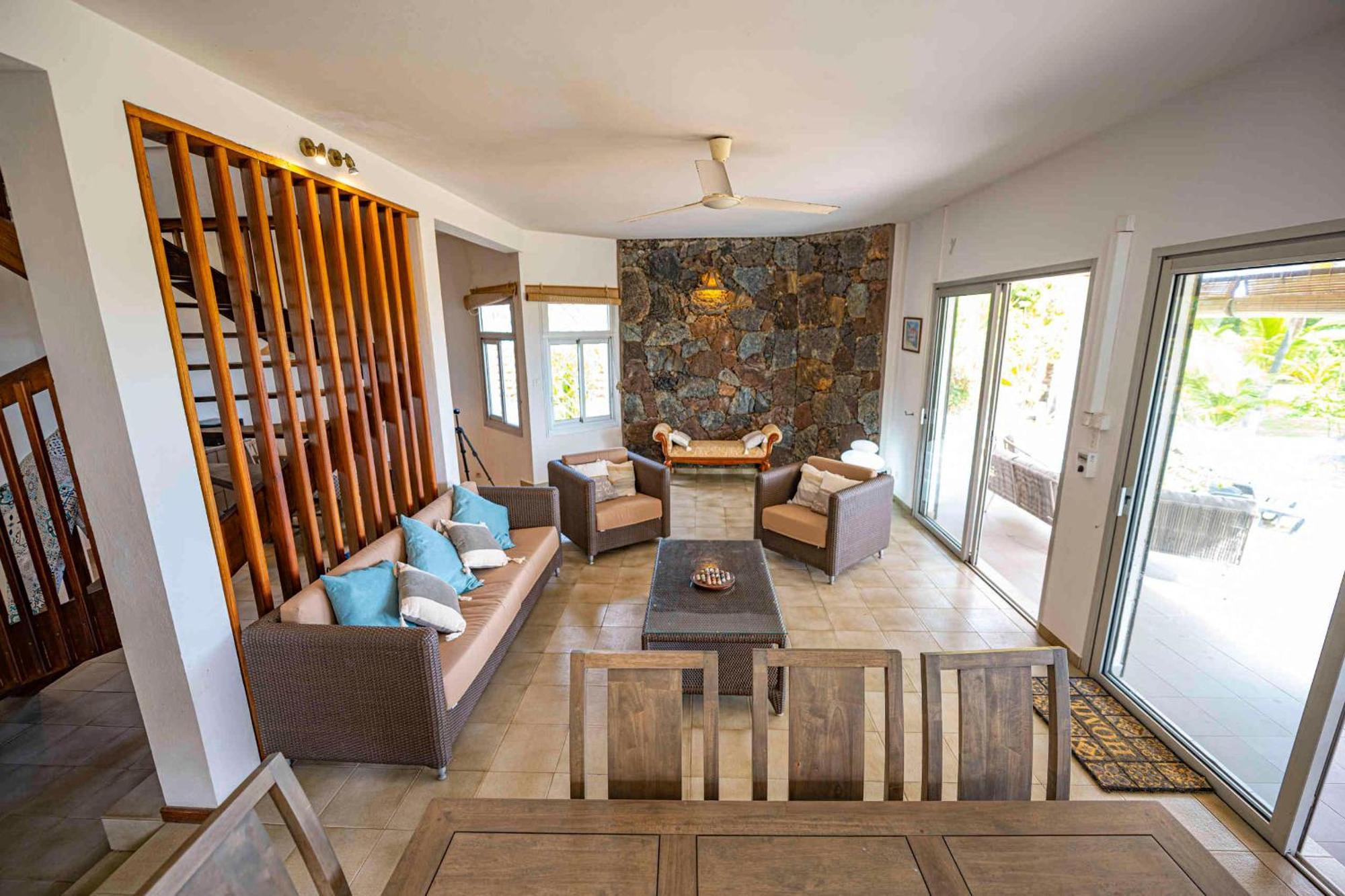 Villa & Bungalow 'Coco Des Sables' Les Pieds Dans L'Eau La Saline Le Bains Luaran gambar